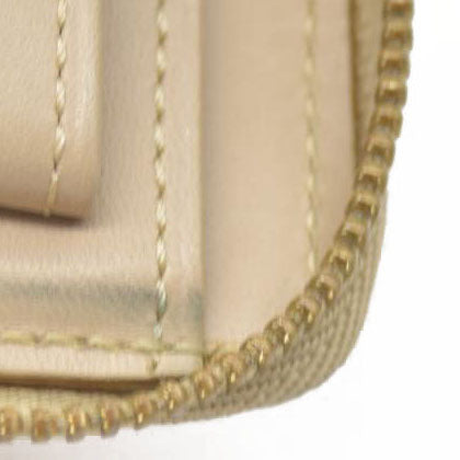 $545 Louis Vuitton Monogram Vernis Patent Leather Broom Zip Around Wallet BJ0051