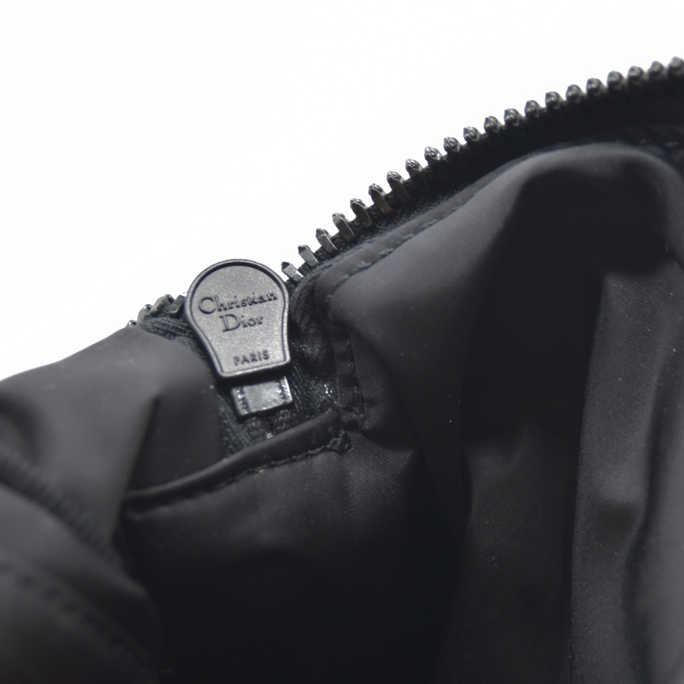 Christian Dior Nylon Technical Fabric Toile De Jouy Small Diortravel Backpack Blue