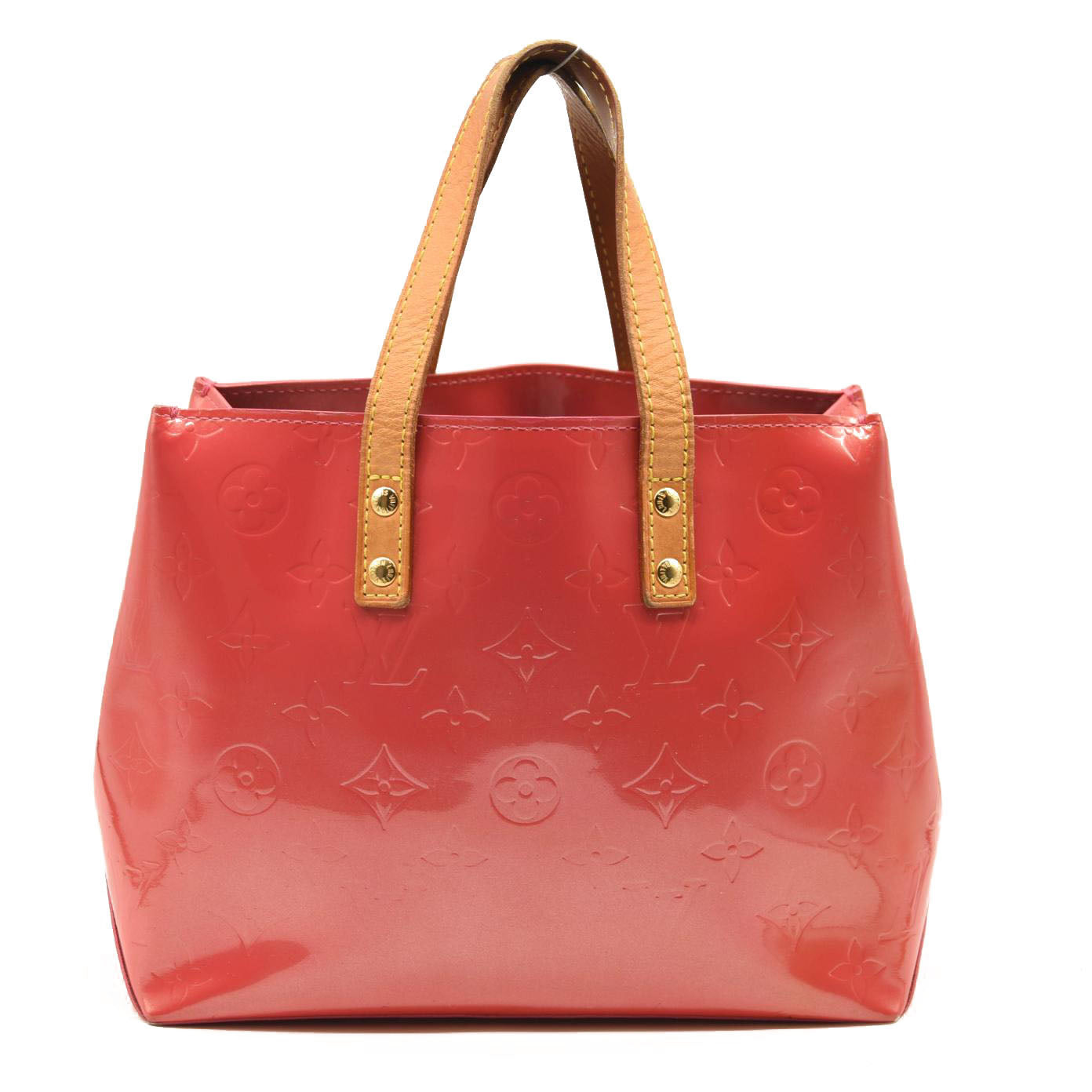 LOUIS VUITTON Vernis Reade PM Fuchsia