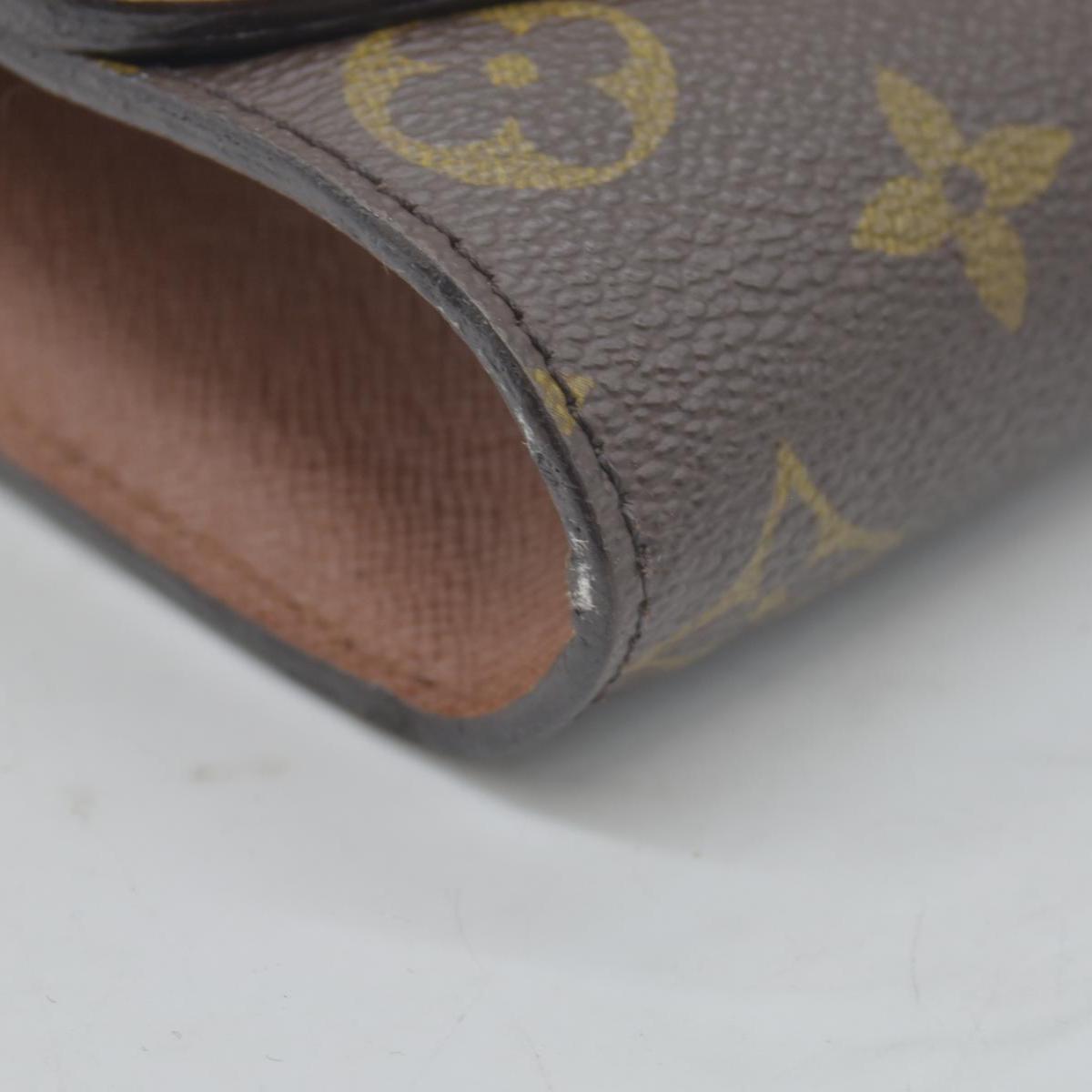 $795 2002 Louis Vuitton Monogram Pochette Bordeaux Clutch