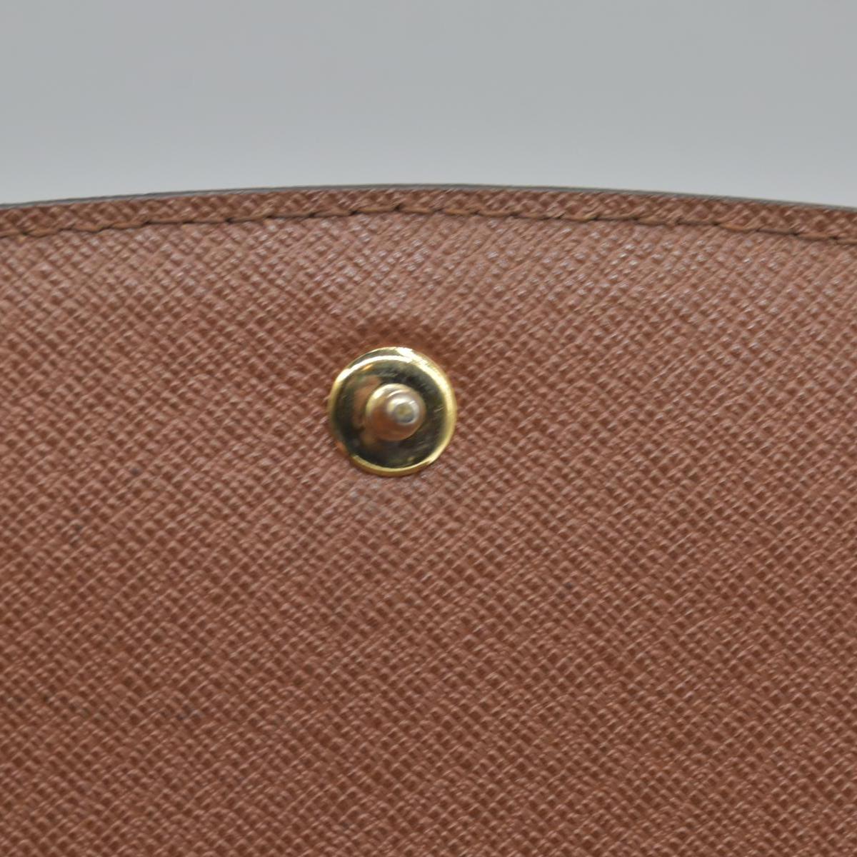 $795 2002 Louis Vuitton Monogram Pochette Bordeaux Clutch