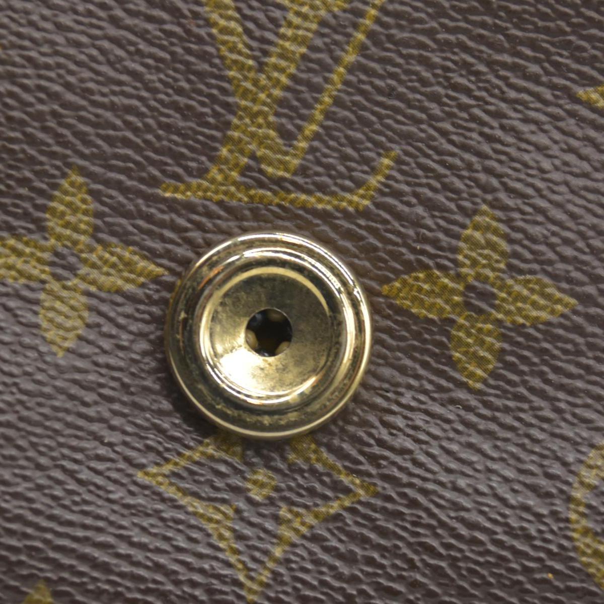 $795 2002 Louis Vuitton Monogram Pochette Bordeaux Clutch