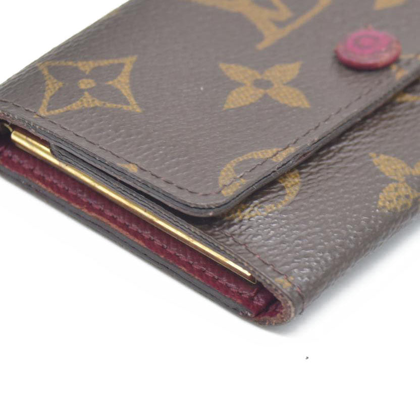 $345 LOUIS VUITTON Monogram Leather Multicles 6 Ring Key Case CT2154
