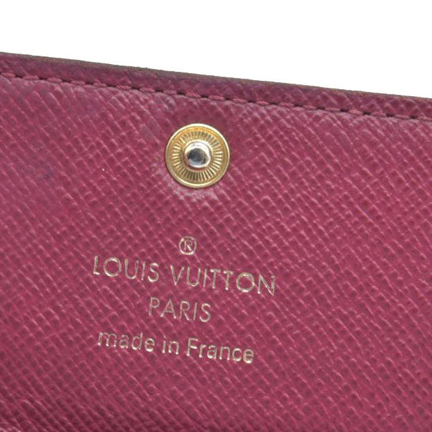 $345 LOUIS VUITTON Monogram Leather Multicles 6 Ring Key Case CT2154