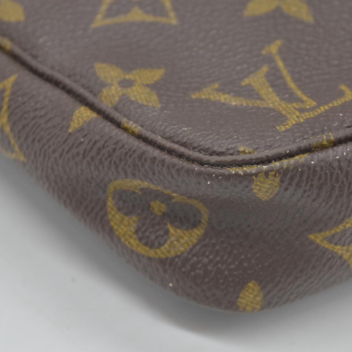 $1290 1999 Louis Vuitton Monogram Pochette Accessories Pouch Bag VI1909