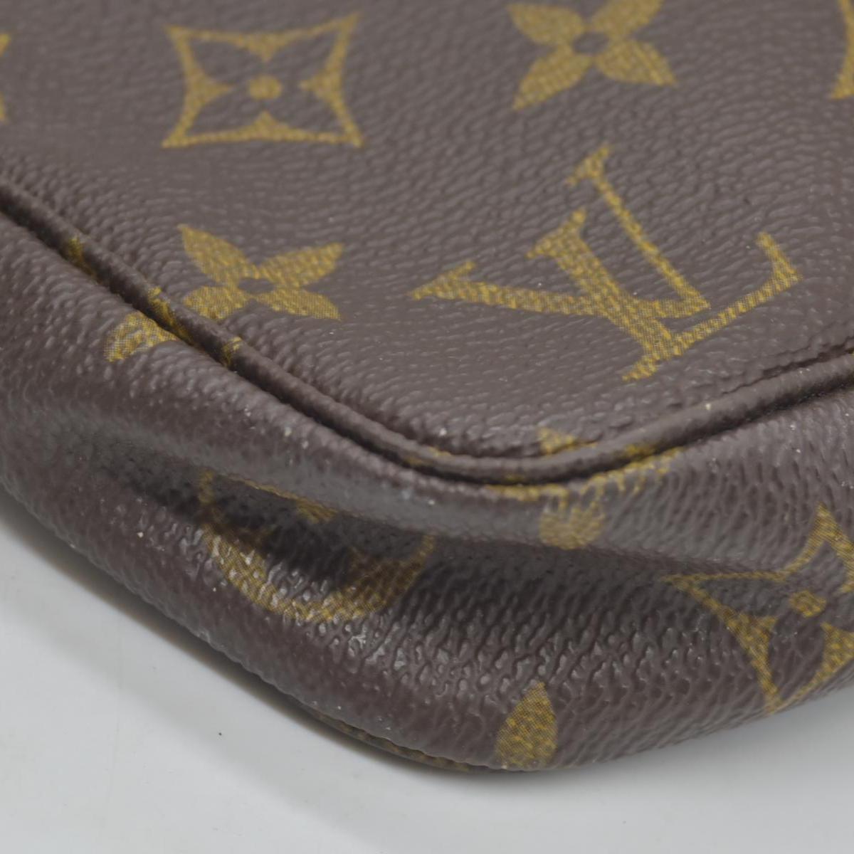 $1290 1999 Louis Vuitton Monogram Pochette Accessories Pouch Bag VI1909
