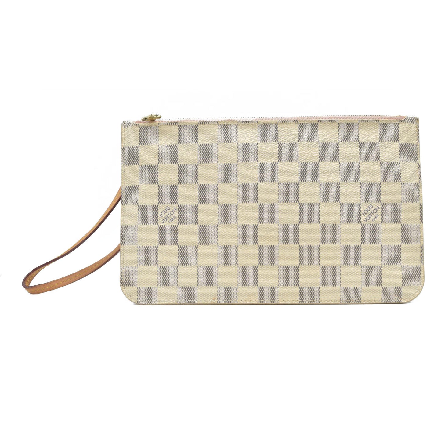 $2200 Louis Vuitton  Damier Azur Neverfull MM GM Pochette