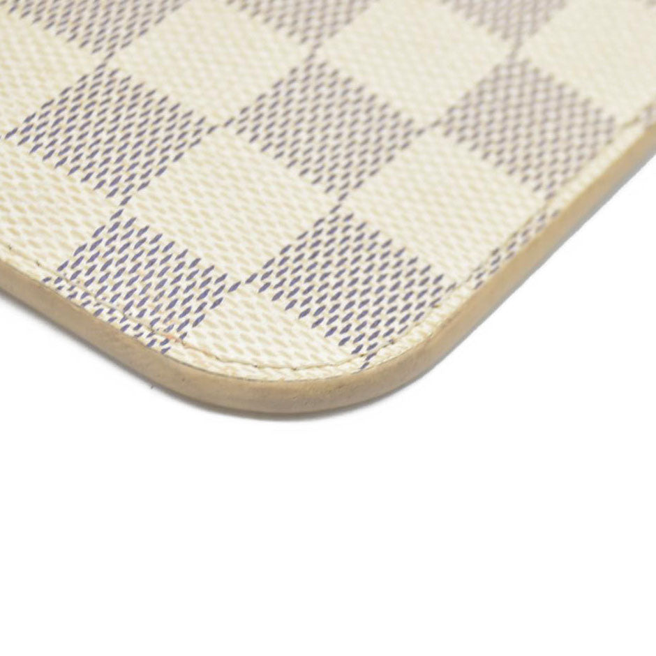 $2200 Louis Vuitton  Damier Azur Neverfull MM GM Pochette