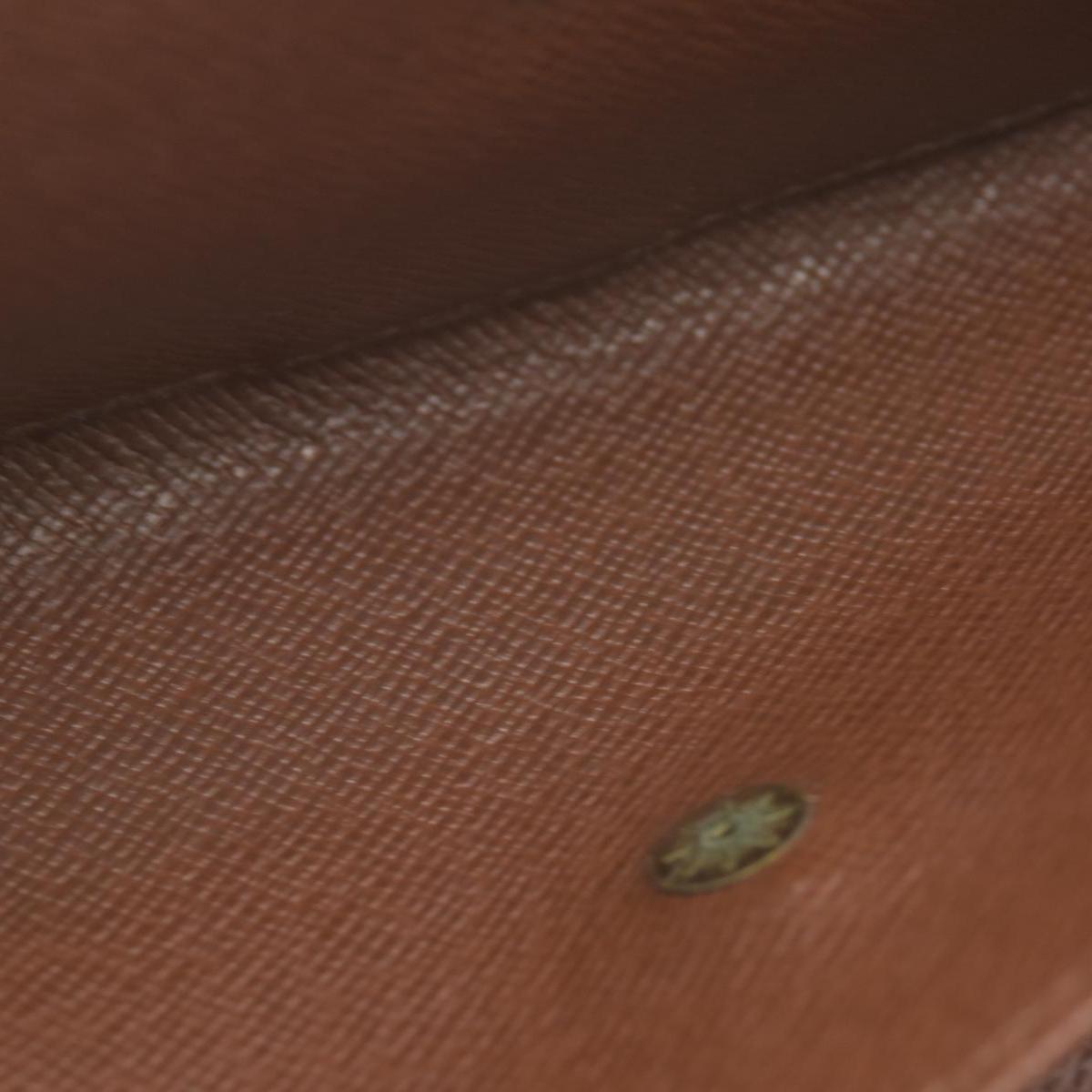 $770 2004 Louis Vuitton Monogram Porte Tresor International Trifold Long Wallet TH0014