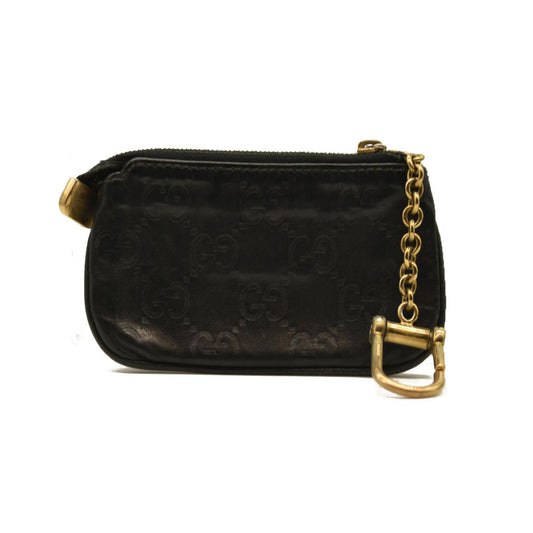 Gucci  Guccissima Key Case Black