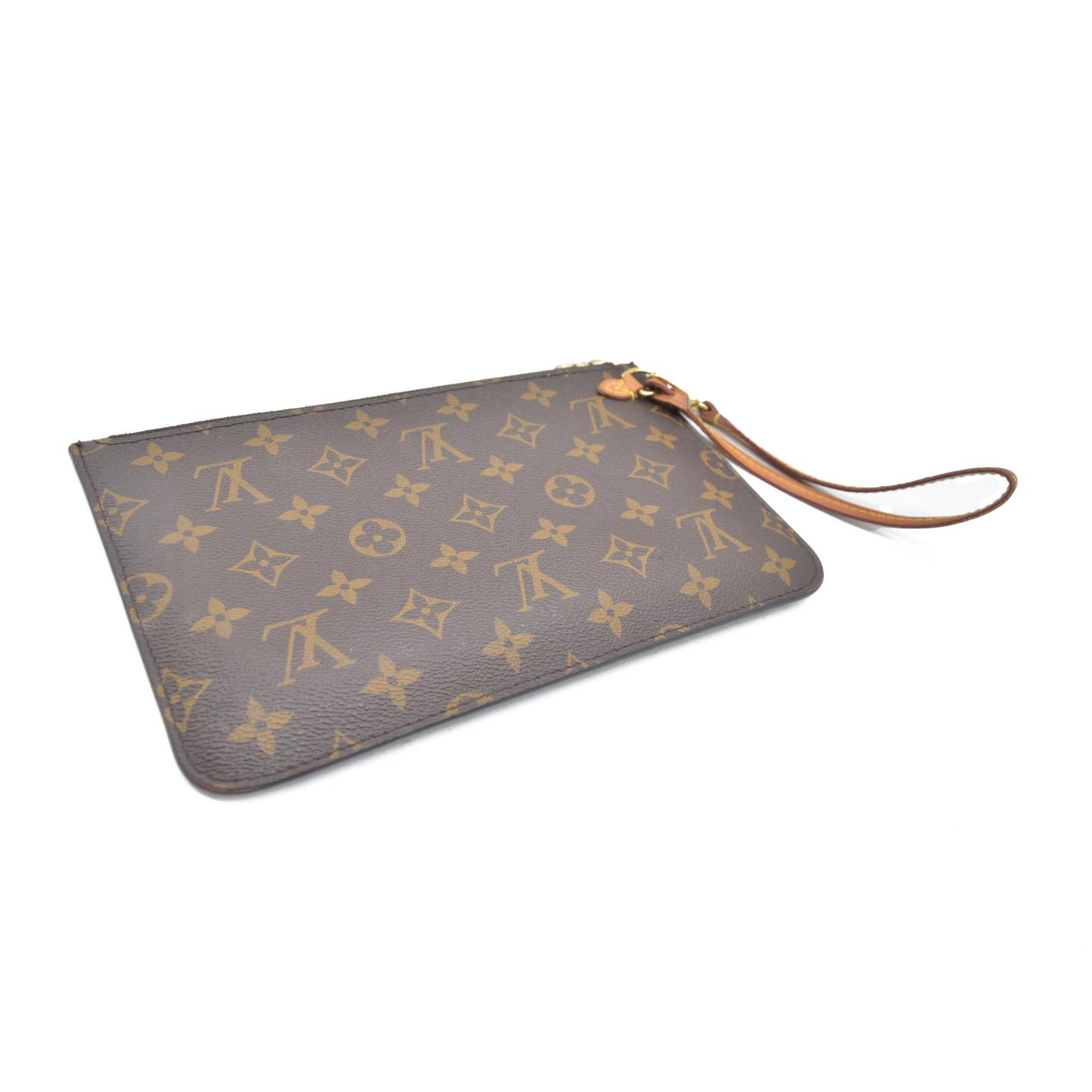 $2170 Louis Vuitton 2021 LV Monogram Neverfull MM Pochette