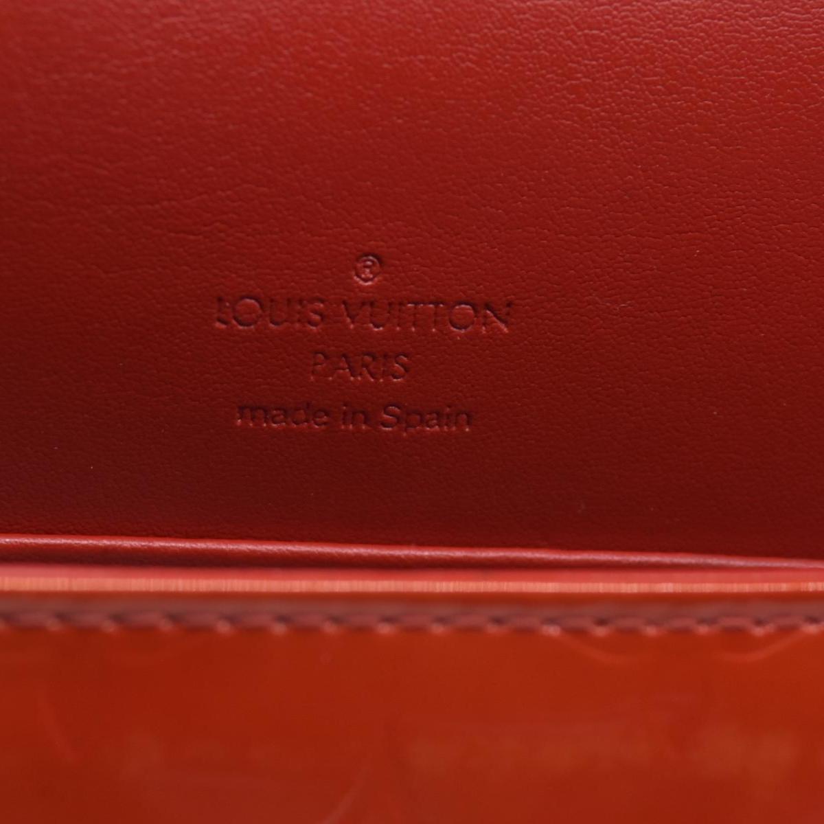 $920 2001 Louis Vuitton Monogram Vernis Thompson Shoulder Bag CA0011