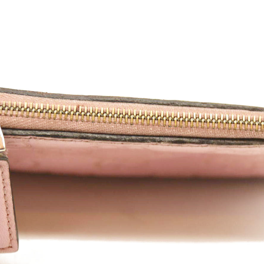 Gucci  Guccissima Signature Key Case Carmine Rose