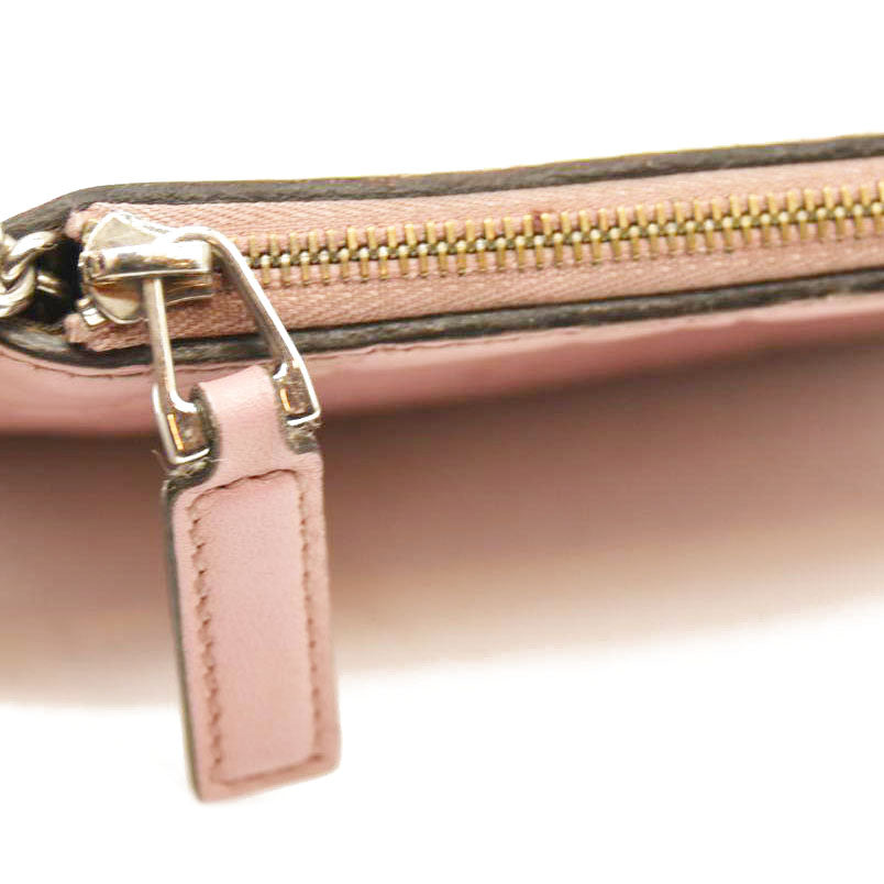 Gucci  Guccissima Signature Key Case Carmine Rose