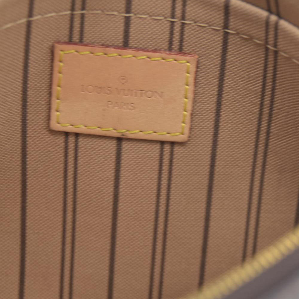 $2170 Louis Vuitton 2021 LV Monogram Neverfull MM Pochette