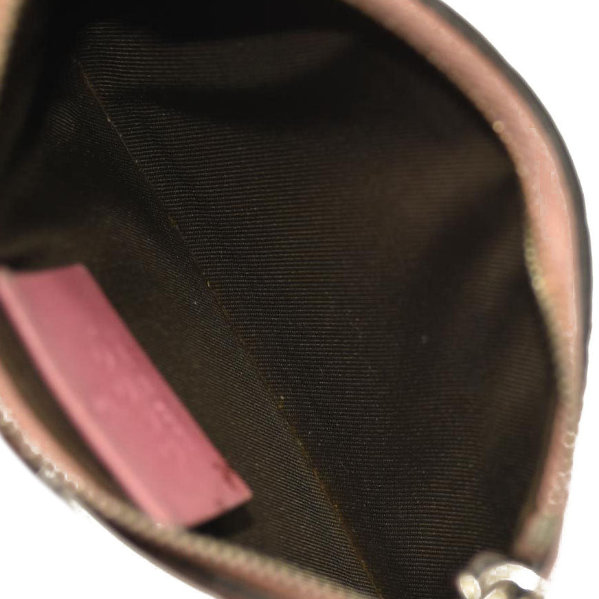 Gucci  Guccissima Signature Key Case Carmine Rose