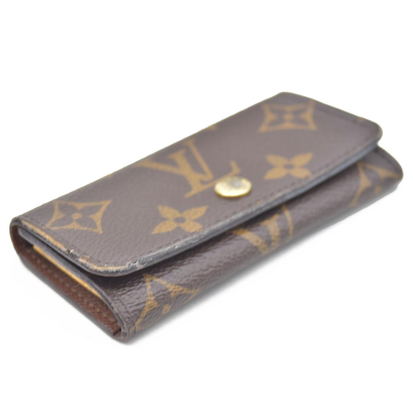 $345 Louis Vuitton Monogram Multicles 4 Ring Key Case CT2290