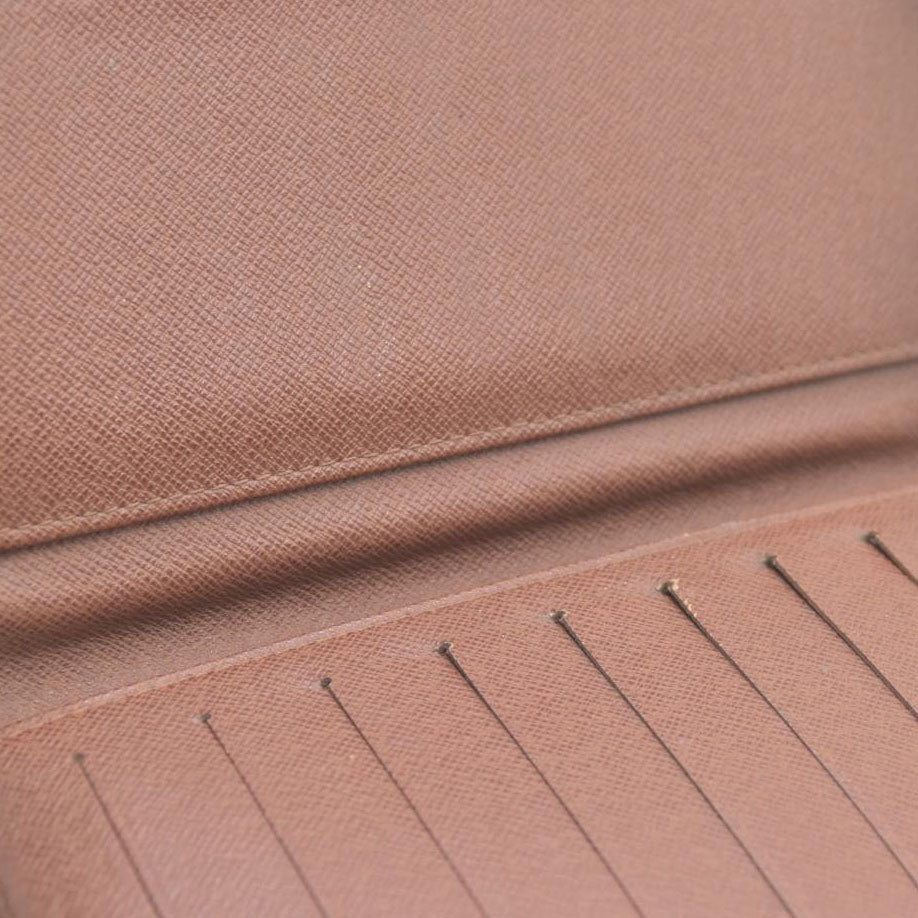 Louis Vuitton Monogram Pochette Passeport Trifold Wallet Brown CA0065