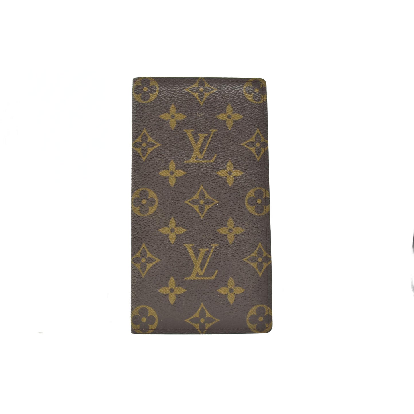 $745 1998 Louis Vuitton Monogram Porte Valeurs Cartes Credit Long Wallet CT1928