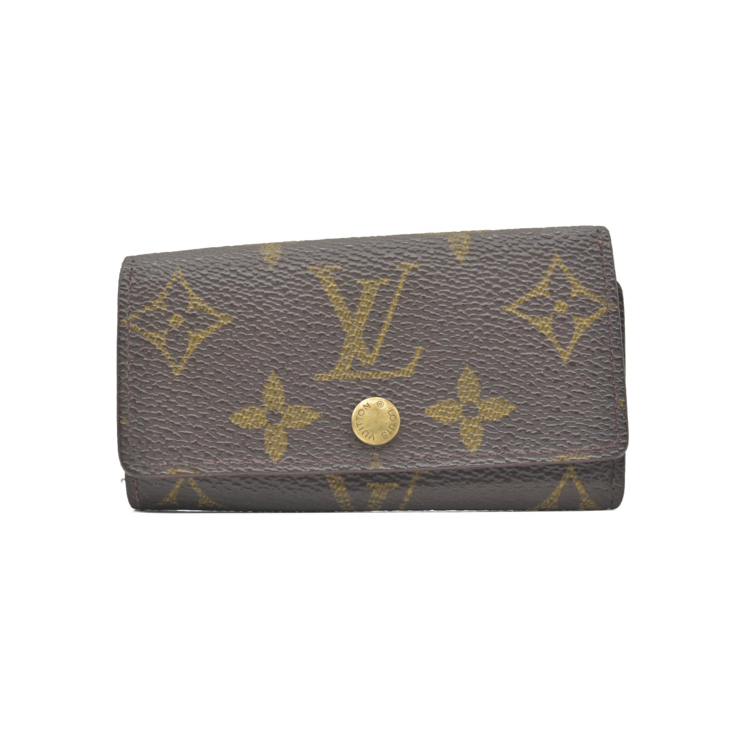 $345 1999 Louis Vuitton Monogram Multicles 4 Ring Key Holder TH0959