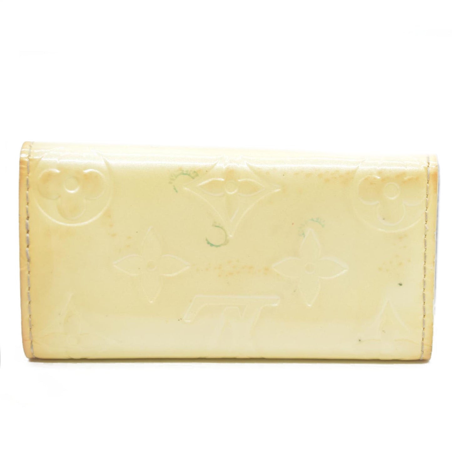 $345 Louis Vuitton Monogram Vernis Leather Multicles 4 Ring Key Case CA0046