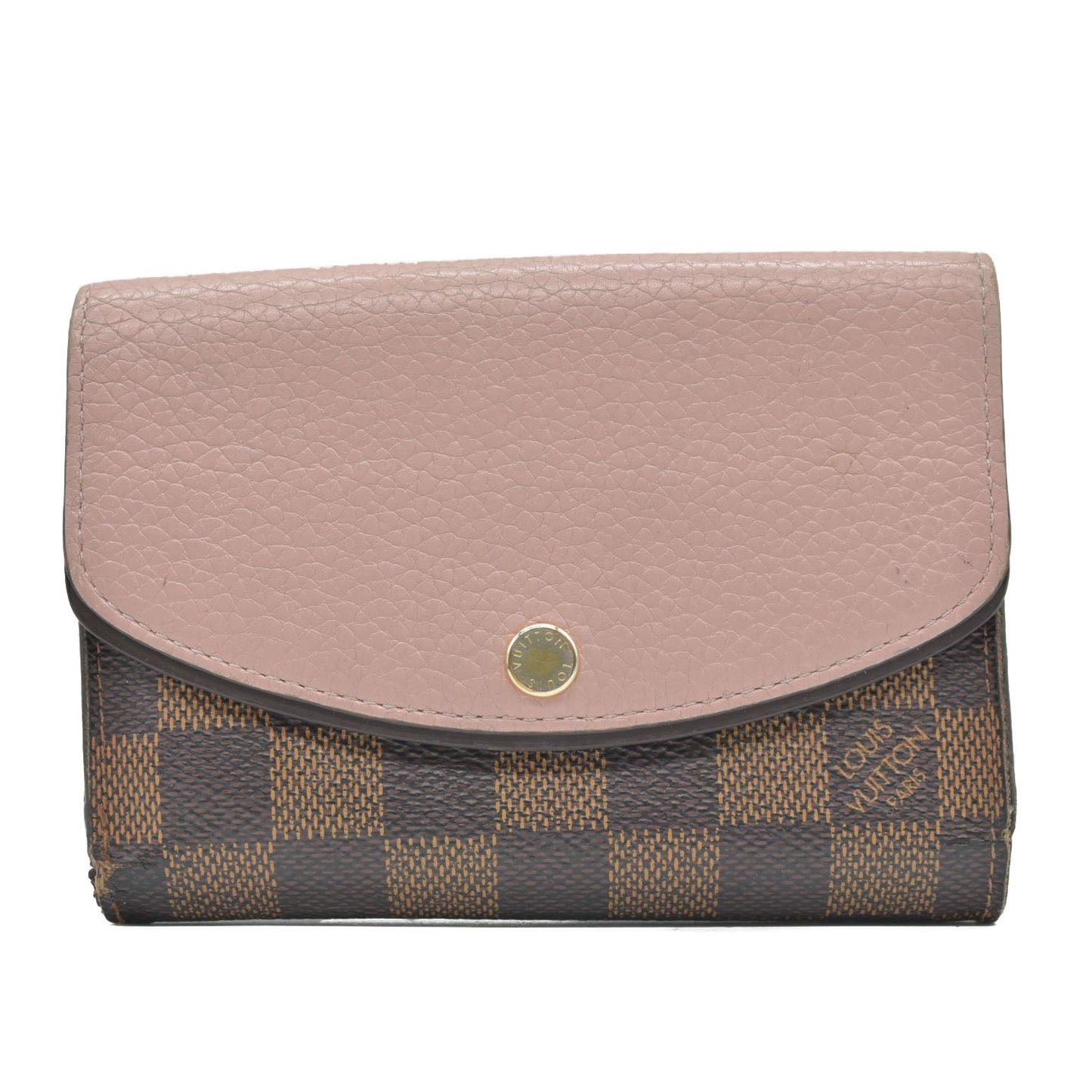 $845 2016 Louis Vuitton Damier Ebene Normandy Wallet SP4126