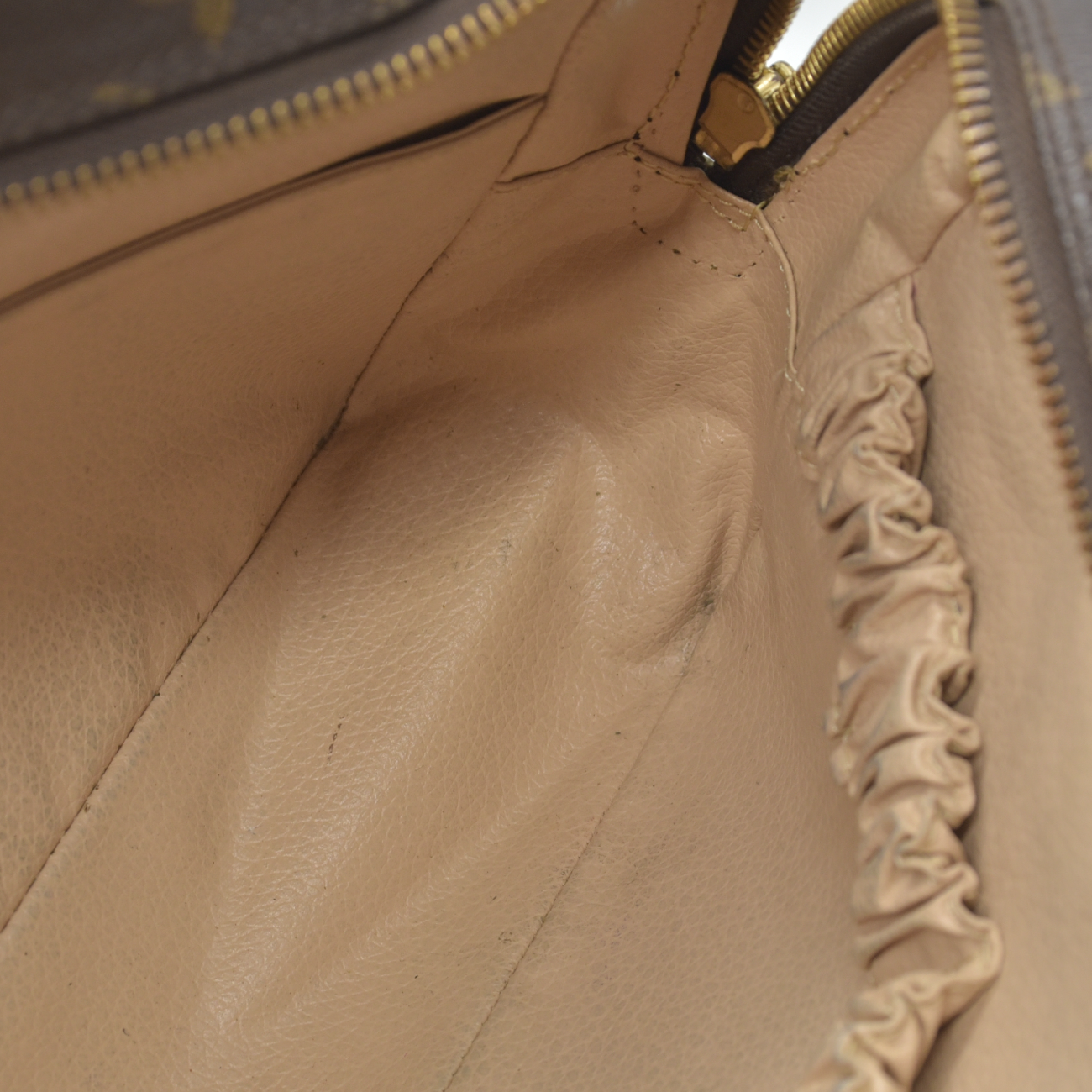 $600 1987 Louis Vuitton Monogram Trousse 28 Toiletry Bag Cosmetic TH872