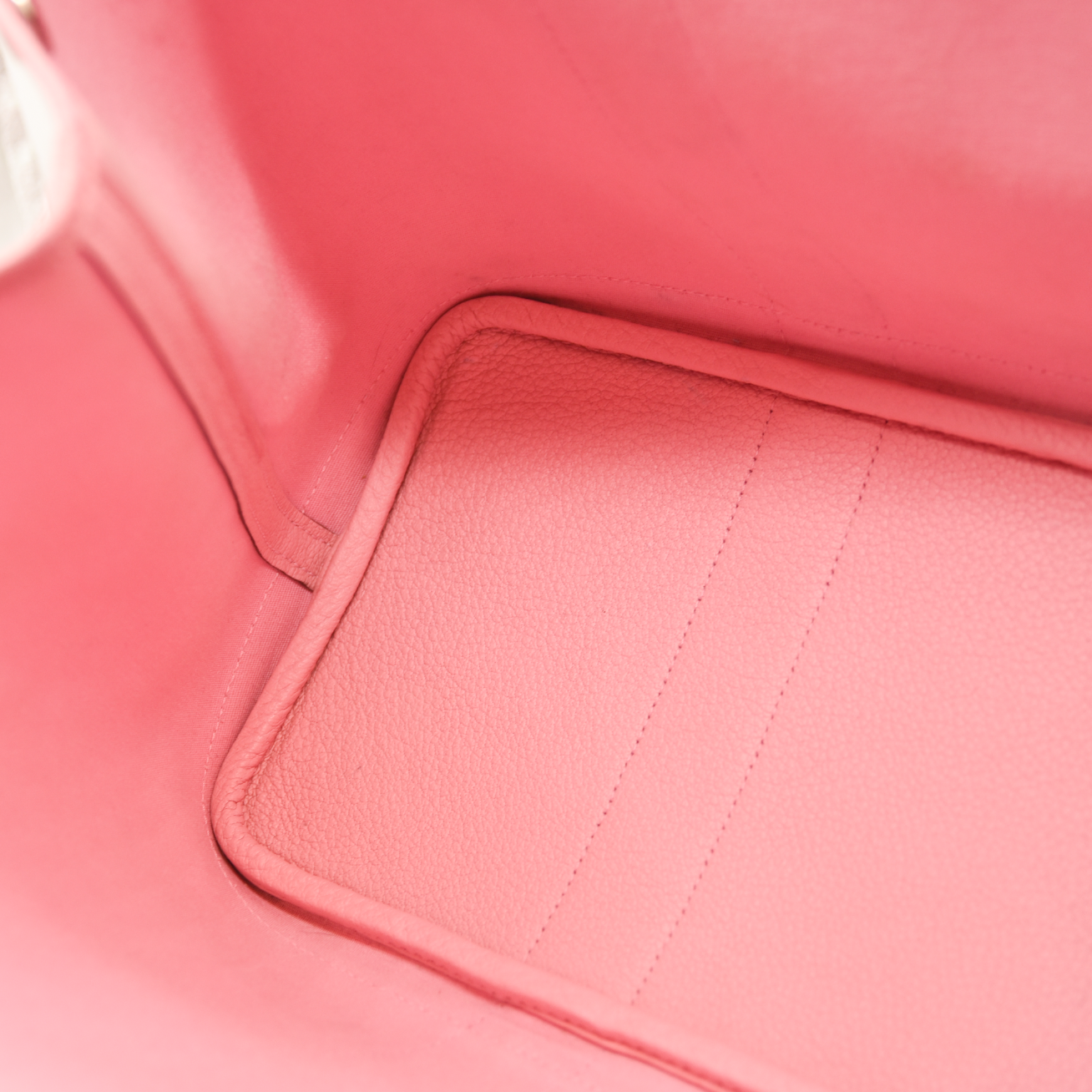 AUCTION $3500 Hermes  Toile Epsom Verso Garden Party 36 MM Bubblegum Rubis Square P