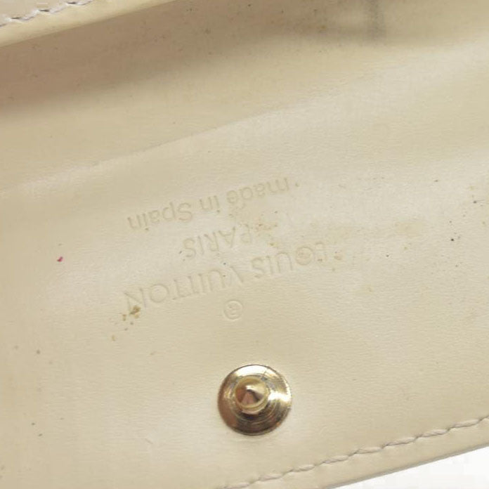 $345 Louis Vuitton Monogram Vernis Leather Multicles 4 Ring Key Case CA0046