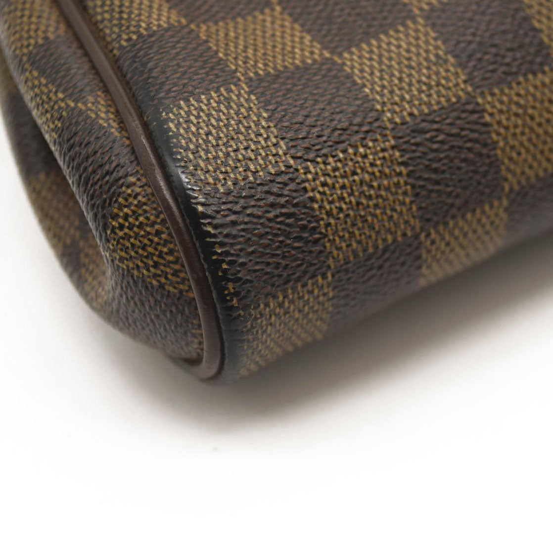 LOUIS VUITTON Damier Ebene Eva Clutch DU0069