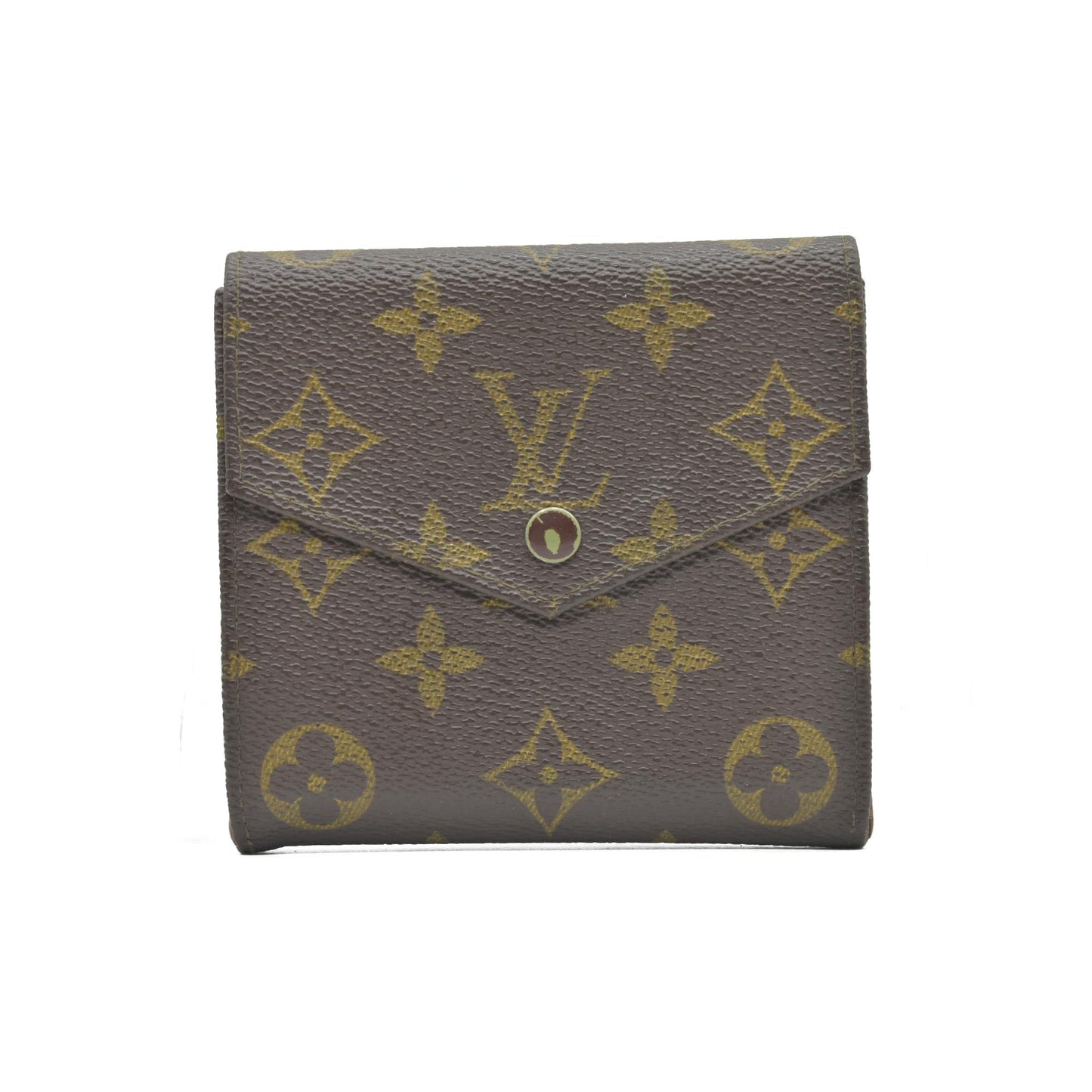 $695 1999 Louis Vuitton Monogram Elise Trifold Wallet 8909AN