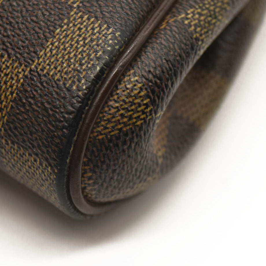 LOUIS VUITTON Damier Ebene Eva Clutch DU0069