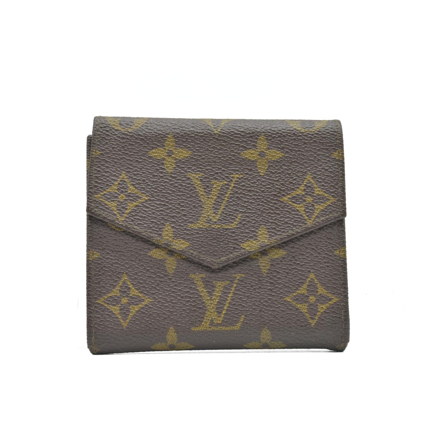 $695 1999 Louis Vuitton Monogram Elise Trifold Wallet 8909AN