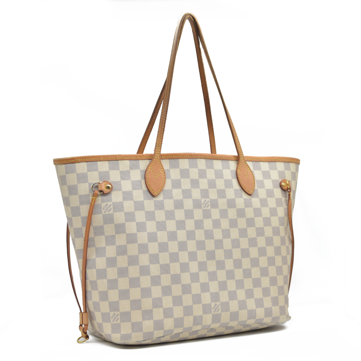 Louis Vuitton  Damier Azur Neverfull MM RFID CONSIGNMENT