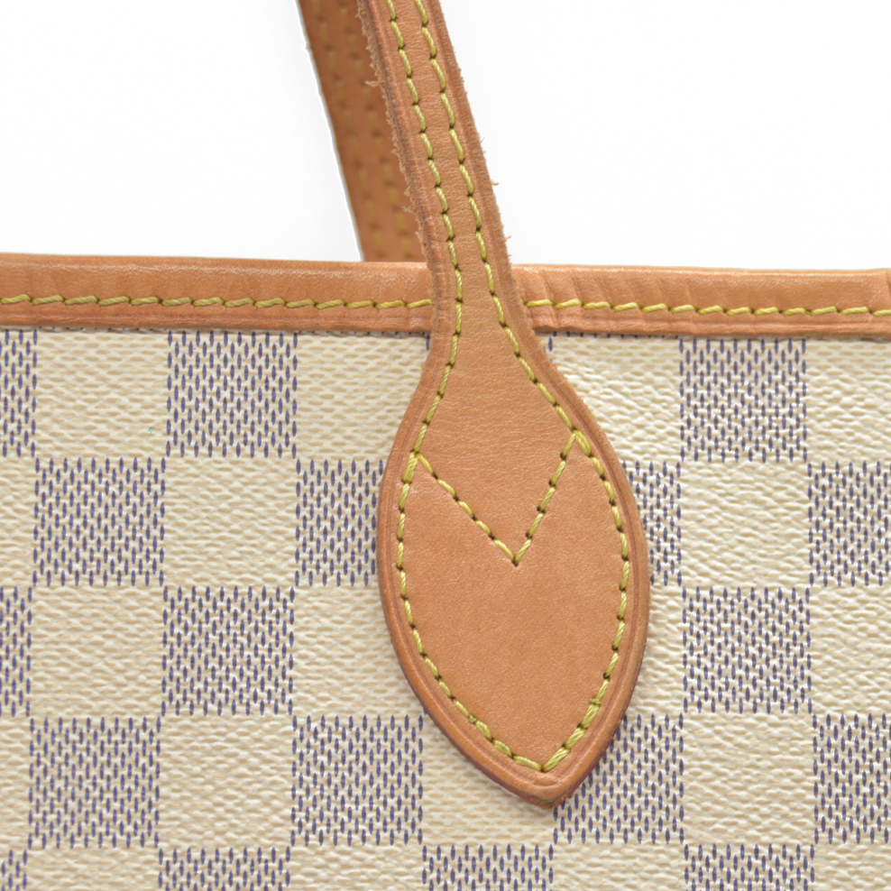 Louis Vuitton  Damier Azur Neverfull MM RFID CONSIGNMENT