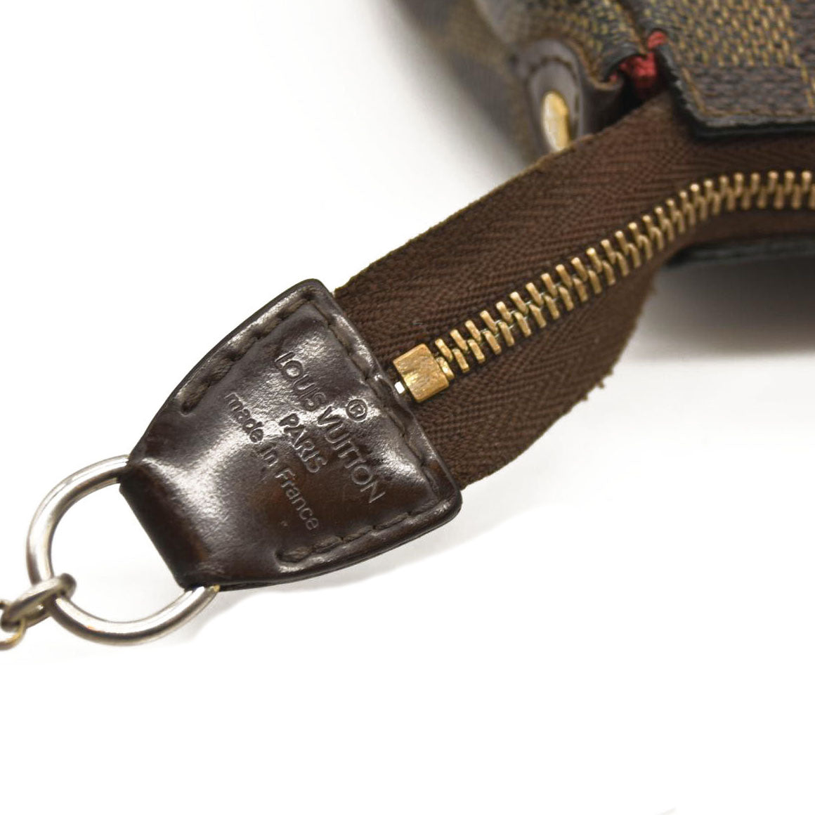 LOUIS VUITTON Damier Ebene Eva Clutch DU0069