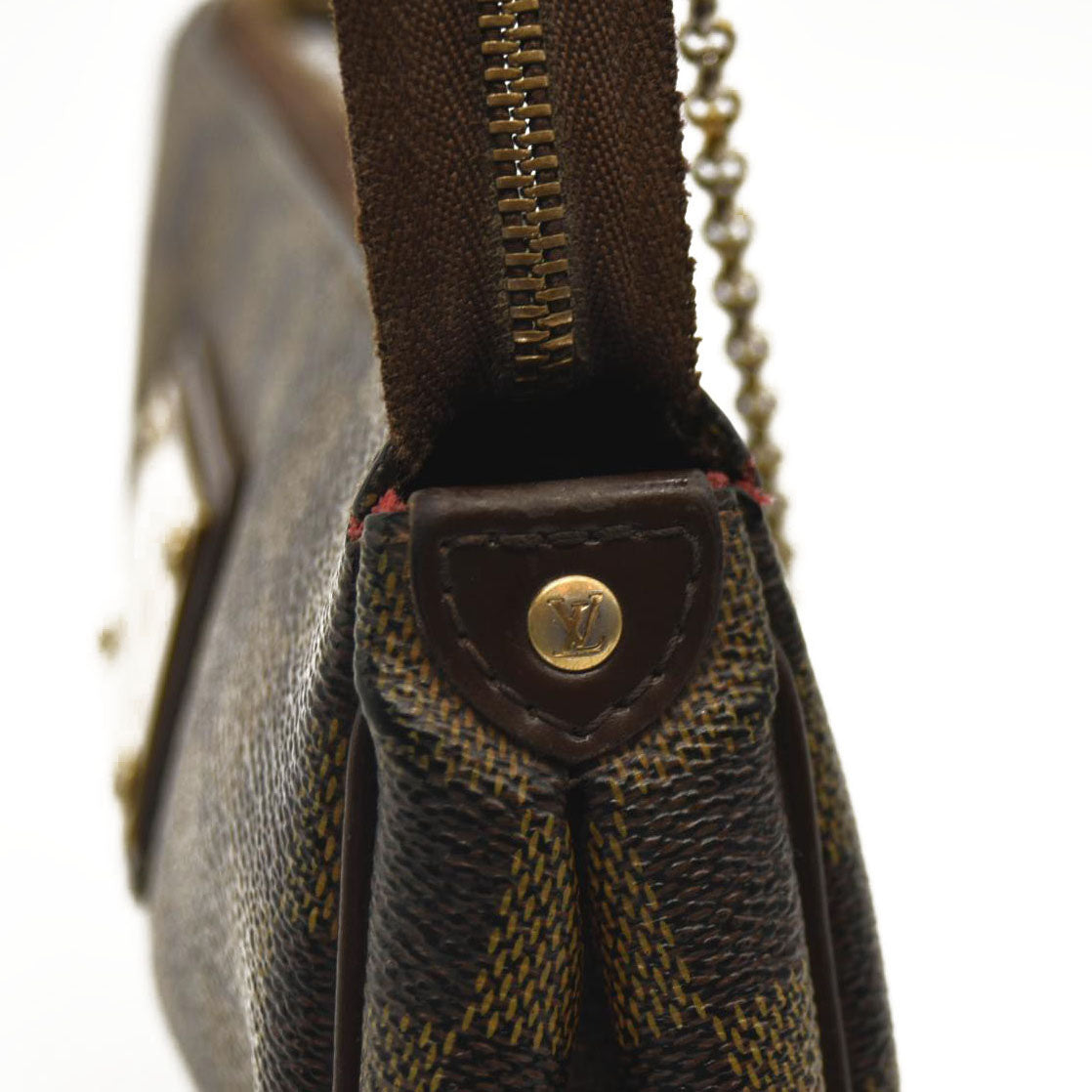 LOUIS VUITTON Damier Ebene Eva Clutch DU0069