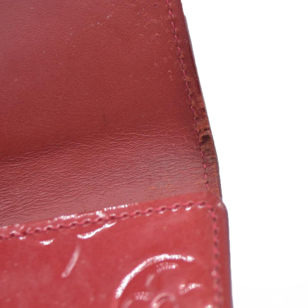 $345 Louis Vuitton Monogram Vernis Leather Multicles 4 Ring Key Case TN2153