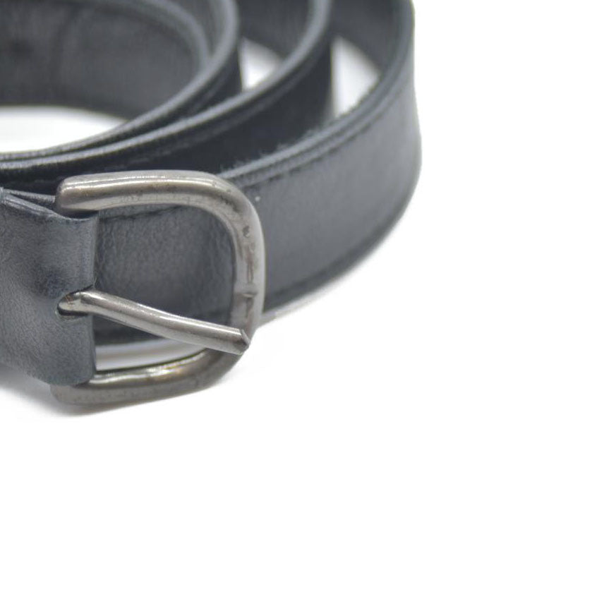 GUCCI Leather 75cm Women's Belt Black