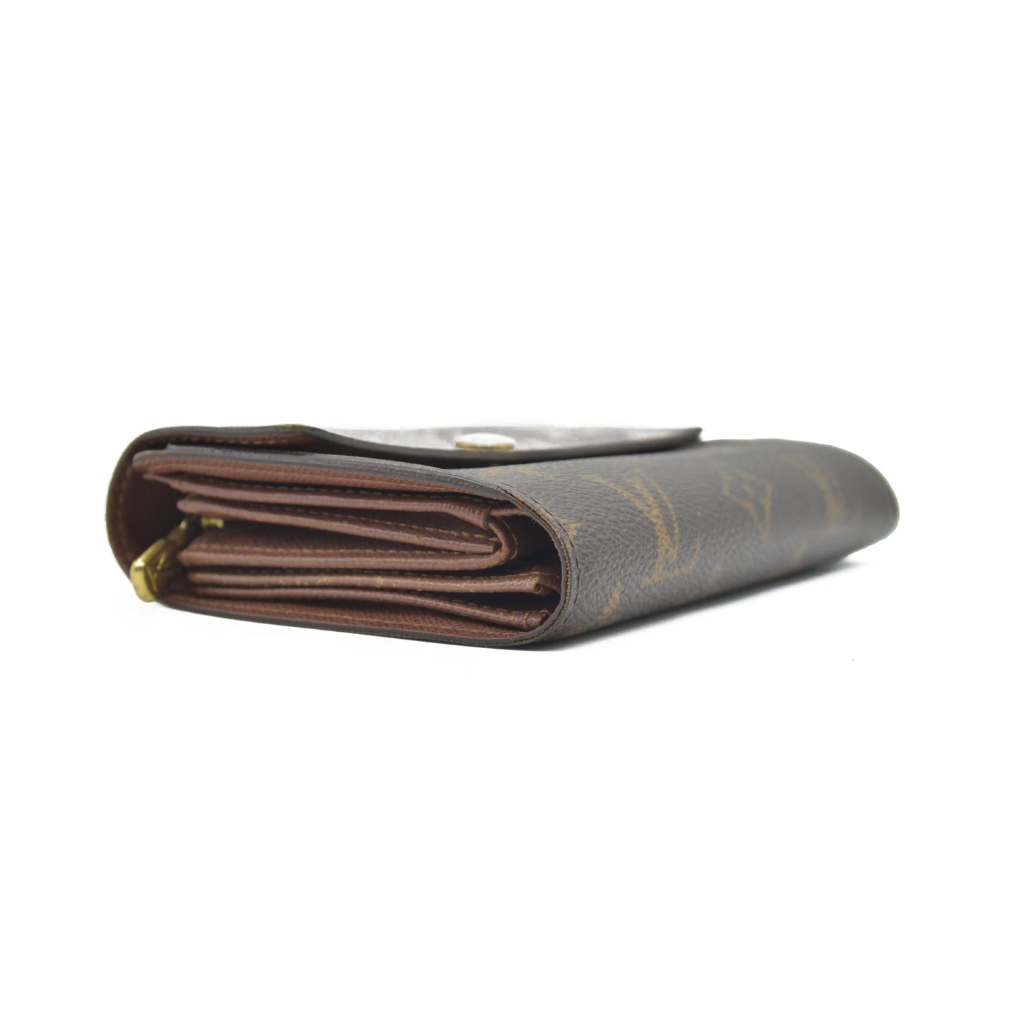 $825 2009 Louis Vuitton Monogram Alexandra Trifold Wallet CA3009