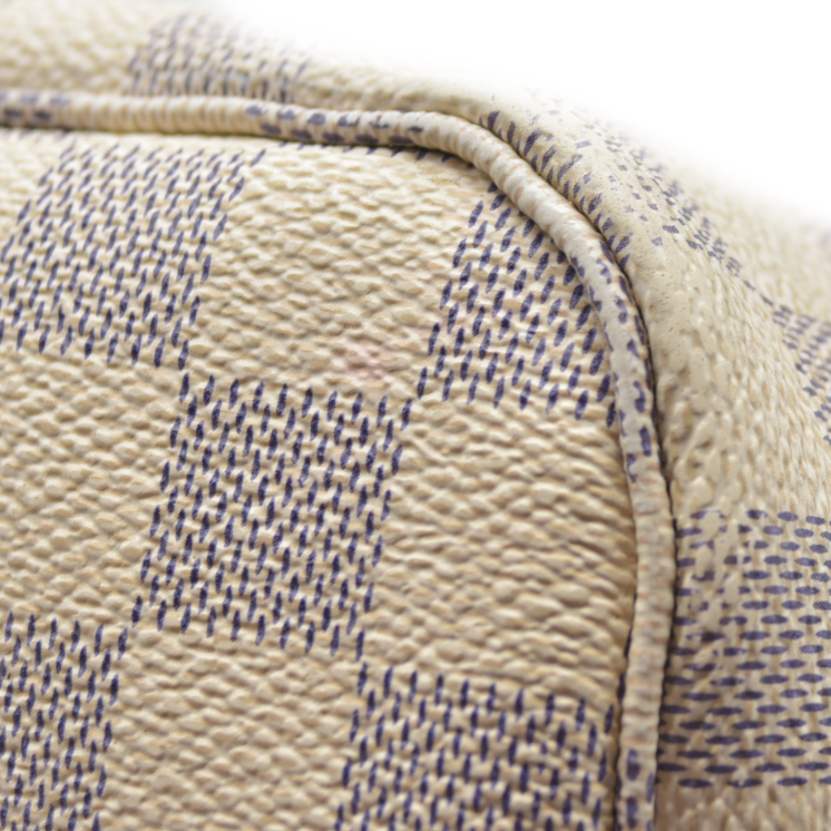 Louis Vuitton  Damier Azur Neverfull MM RFID CONSIGNMENT