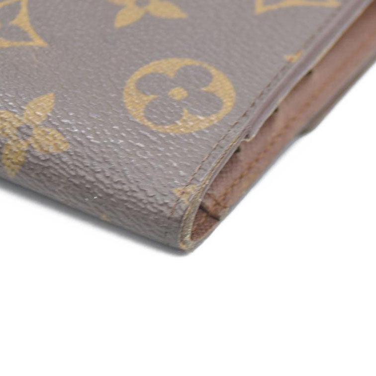 Louis Vuitton Monogram Porte Tresor International Trifold Long Wallet TH0026