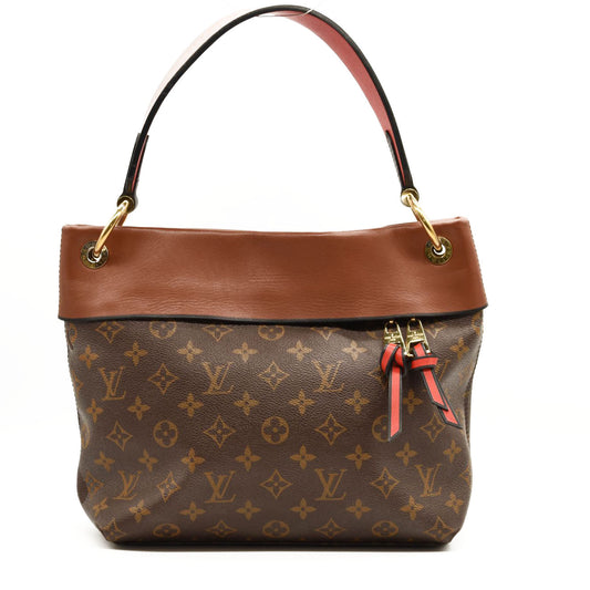 LOUIS VUITTON Monogram Tuileries Hobo Caramel