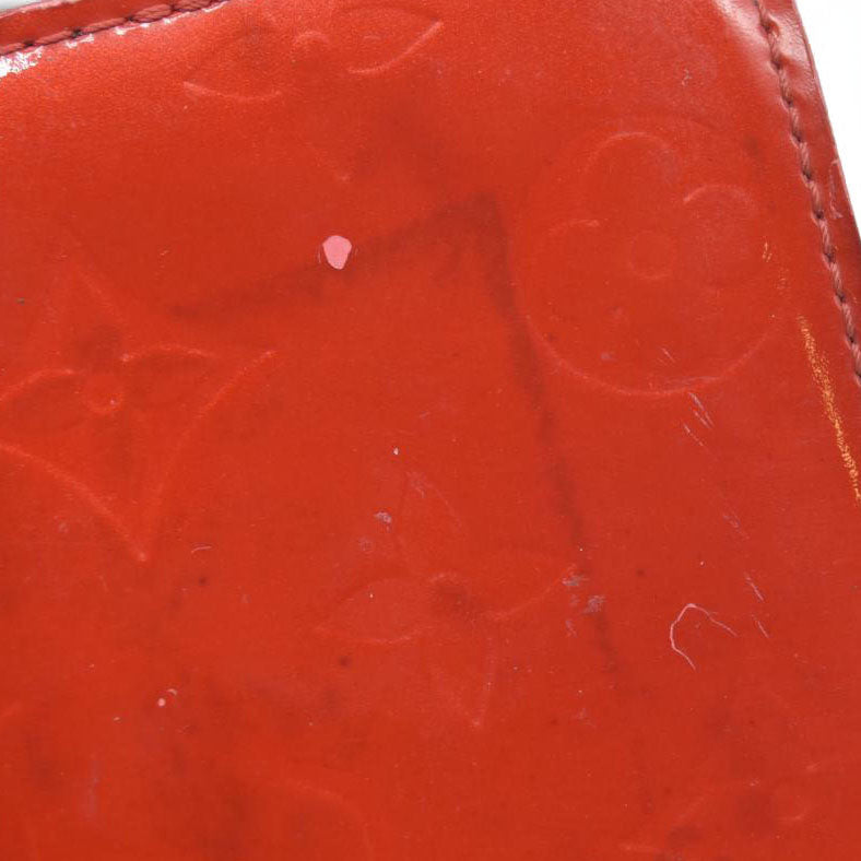 $935 Louis Vuitton Monogram Vernis Porte Monnaie Billets Viennois Wallet MI0015