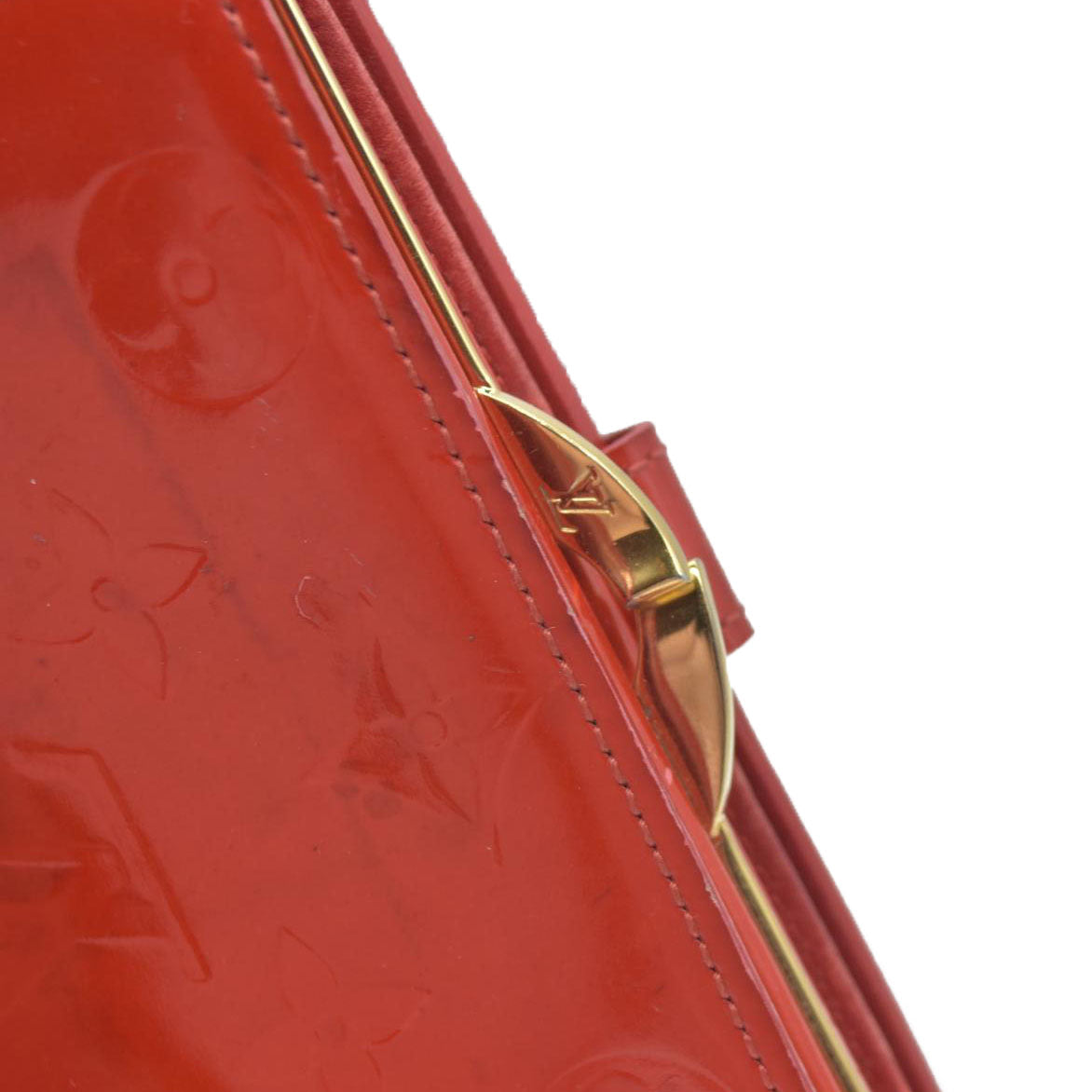 $935 Louis Vuitton Monogram Vernis Porte Monnaie Billets Viennois Wallet MI0015