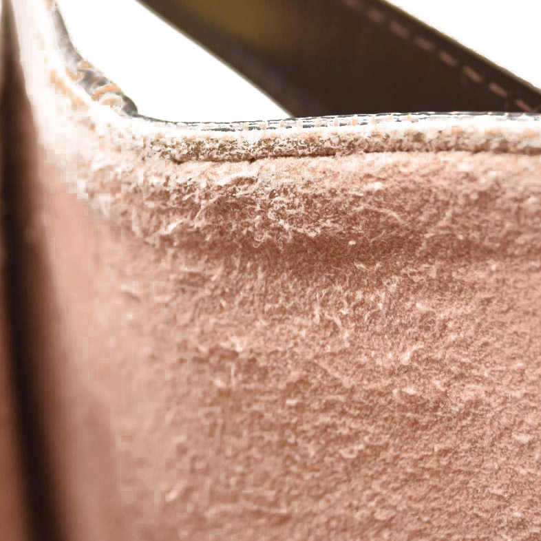 Louis Vuitton Damier Ebene Caissa Hobo Rose Ballerine