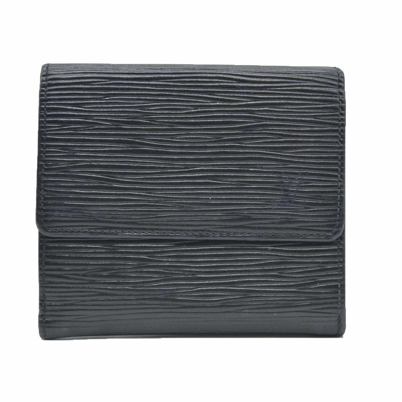 Louis Vuitton Epi Porte Feiulle Elise Credit Leather Trifold Wallet SP0976
