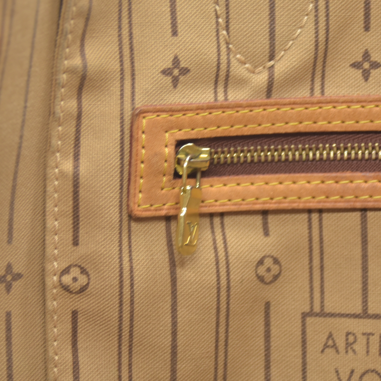 $2310 2008 Louis Vuitton Monogram Neverfull GM FL4078