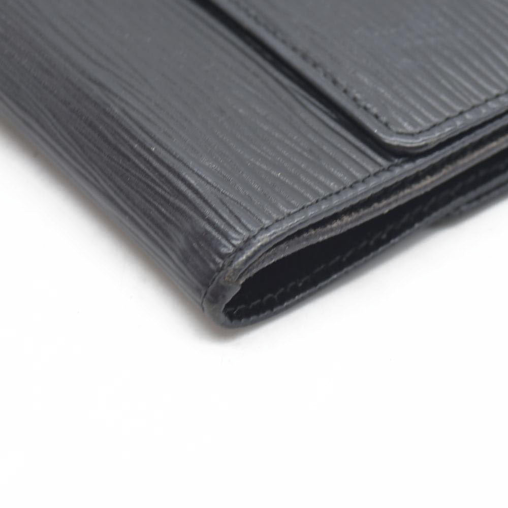 Louis Vuitton Epi Porte Feiulle Elise Credit Leather Trifold Wallet SP0976