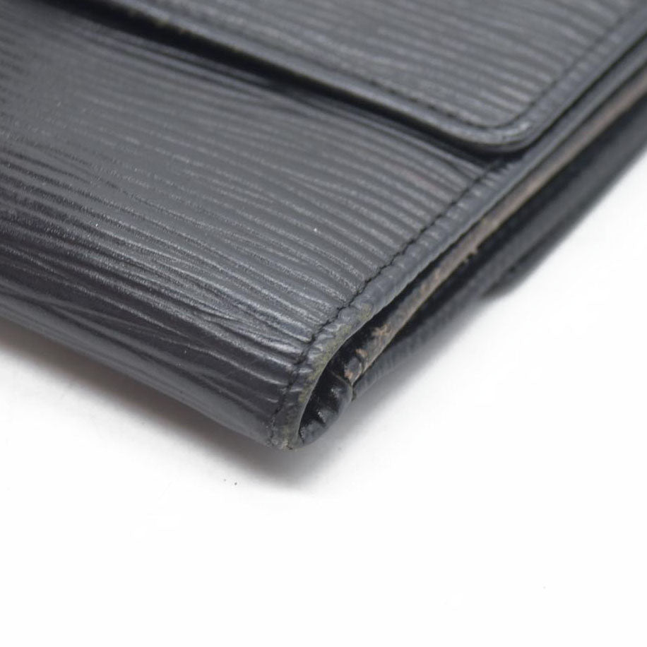 Louis Vuitton Epi Porte Feiulle Elise Credit Leather Trifold Wallet SP0976